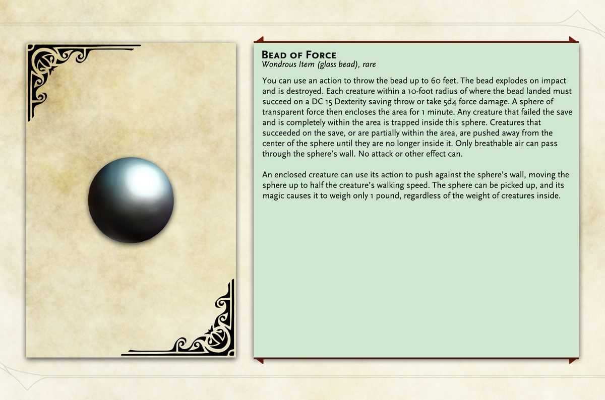 Bead of Force | World of Ygdren Wiki | Fandom