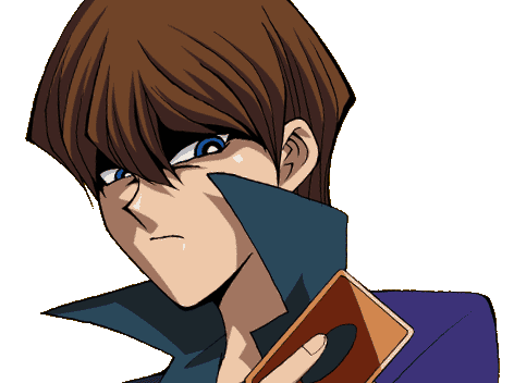 seto kaiba smiling