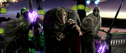 General Grievous amiral gemisi Görünmez El üzerinde