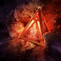 Darth Drear'a ait olana benzer bir Sith holokronu.