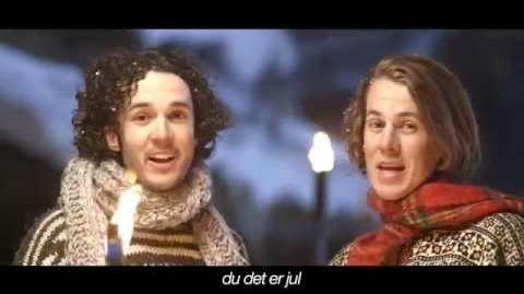 Ylvis - Da vet du at det er Jul Official music video HD (English subtitles)