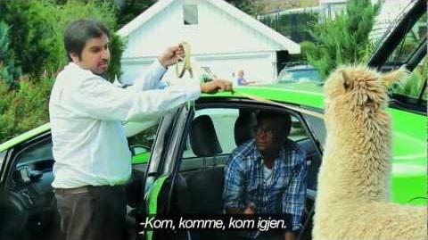 I kveld med Ylvis - David tar Åke med på taxitur