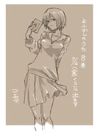 Illustration of Kyouko Mejiro by Kotoyama.