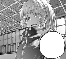 Nazuna begs Anko to stop so she doesn't have to kill her.