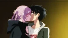 Nazuna kisses Kou.