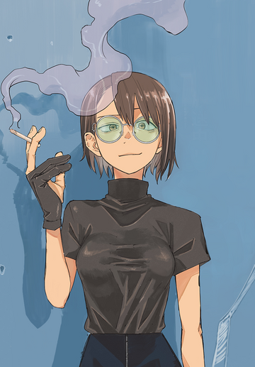 Colored Anko/Detective Lady from Ch.154 : r/YofukashiNoUta