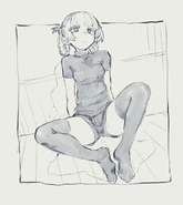 Illustration of Nazuna by Kotoyama.
