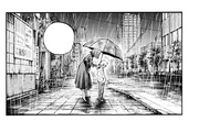 Kiku approaches a young Mahiru.