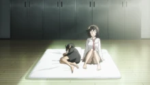 Akira waking up