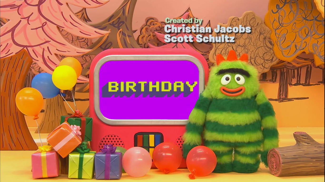 Yo Gabba Gabba Dancey Dance Brobee and Plex Toys, Surprise Foofa