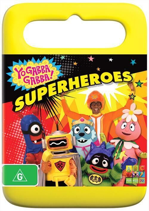 Superheroes (DVD) | Yo Gabba Gabba Wiki | Fandom