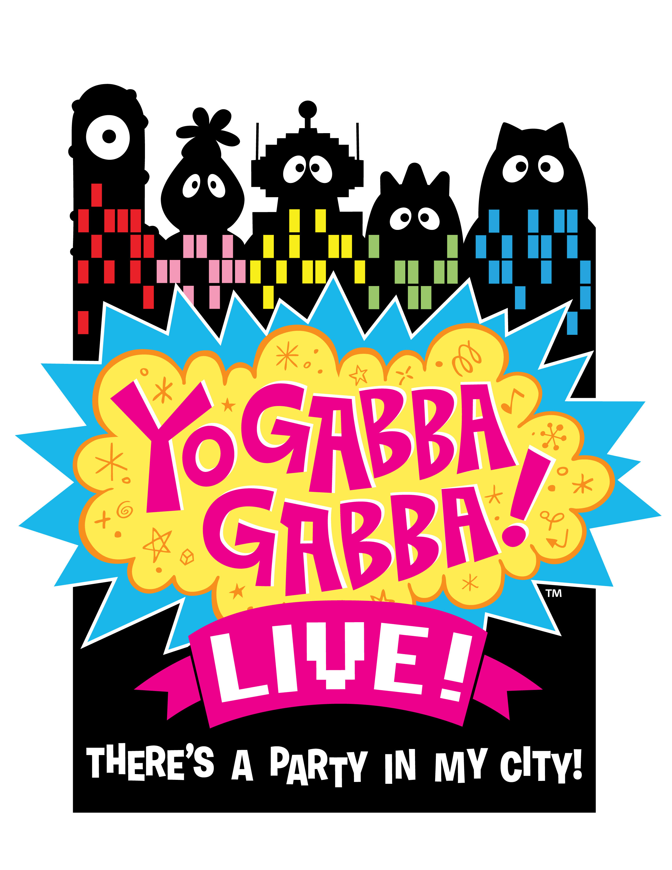 Muno, left, and Plex perform onstage at Yo Gabba Gabba! Live!: Get