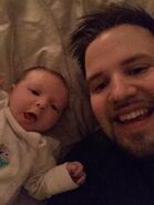 Turps and his daughter, Rosie Turpin.