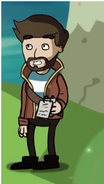 Lewis as he appears in Israphel Animated