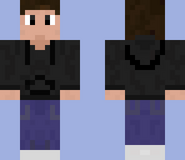 Toby's Minecraft skin.