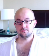 Pyrion as he appears in his series, PFlax in the Morning.