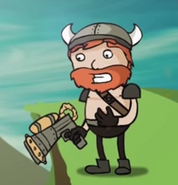 Simon as he appears in Israphel Animated.