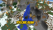 The YogCave in ruins, as of "Crash and Burn".