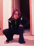 Kim's "Teenage Goth Pics" - Released on her stream.