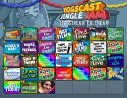 The 2014 Jingle Jam livestream calendar