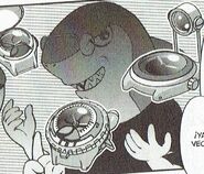 Steve Jaws dans le Manga