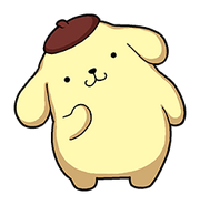 Image de Pompompurin quand on lui parle dans Yo-kai Watch : Puni Puni