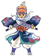 Ryuta Satohane (Pureté) dans Yo-kai Watch : Puni Puni