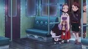 À bord du train Yo-kai
