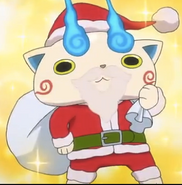 Komasan de Noël dans le dessin-animé