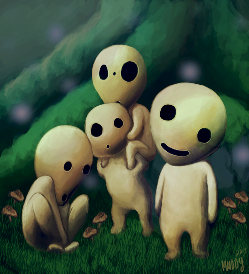 Kodama, Ghibli Wiki