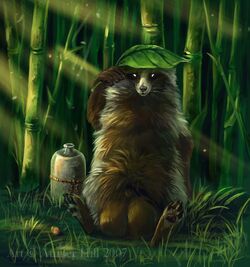 Tanuki Leaf by vantid