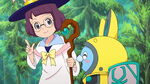 Hailey and Usapyon from Yo-kai New Series Conference ~Brave Usapyon's Adventure~