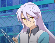 Ryusuke Kyubi in his tennis gear from M06