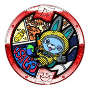 Bandai Yo-Kai Watch Yo-Kai Pad Medals youkai Jibanyan Used in Japan