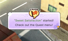 Yw2 sweet satisfaction favour