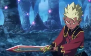 Lord Enma about to duel against 