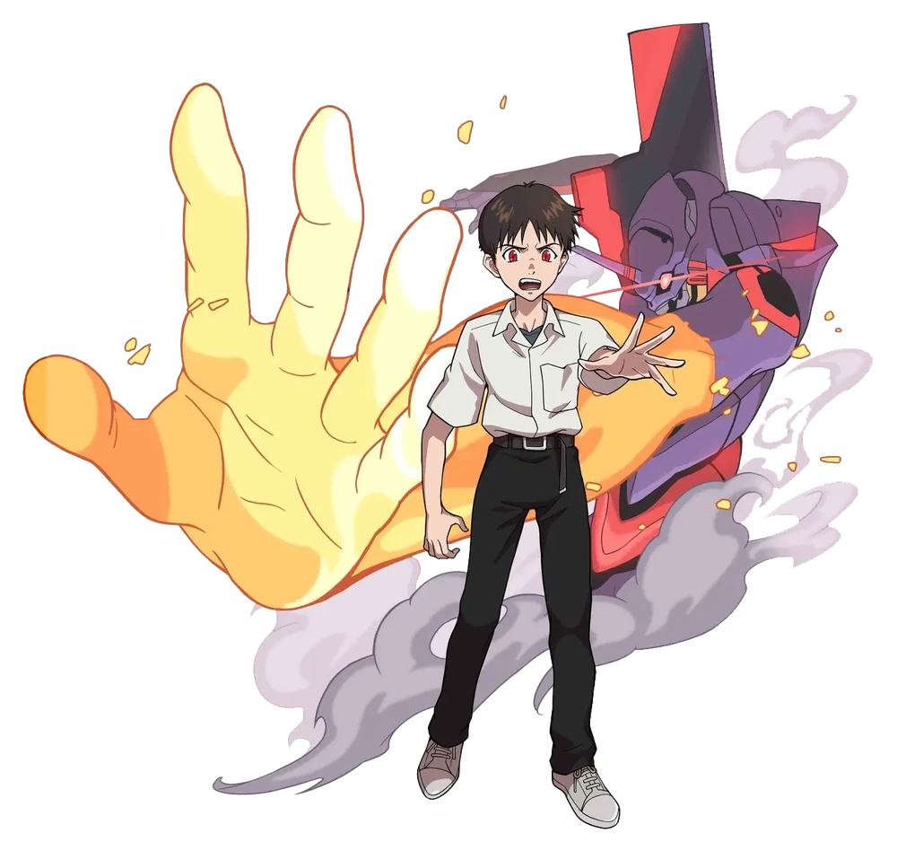 Shinji Shinji Ikari No.53 NEON GENESIS EVANGELION Card SEGA BANDAI