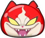 Yo-kai Watch - Jibanyan Baddinyan Figura Transformável B5947