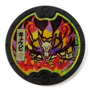 YoKai Watch Kyubi Kuroi Medals Black Medal Japanese Yo-kai