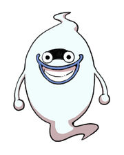 Whisper's original artwork from the Level-5 World 2011 Trailer, where he was drawn on paper.