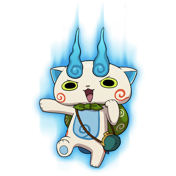 Komasan B Yo - Kai Watch Wiki Fandom Yokai Watch Komasan B Emoji,B&w  Emotion - Free Emoji PNG Images 