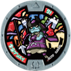 YoKai Watch Kyubi Medals Silver Holo Medal Japanese Yo-kai