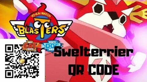 GET SWElTERIER QR CODE Yokai Watch Blasters