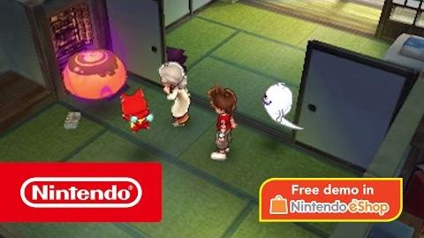 Yo-kai Watch 2: Bony Spirits and Fleshy Souls demo official English trailer.