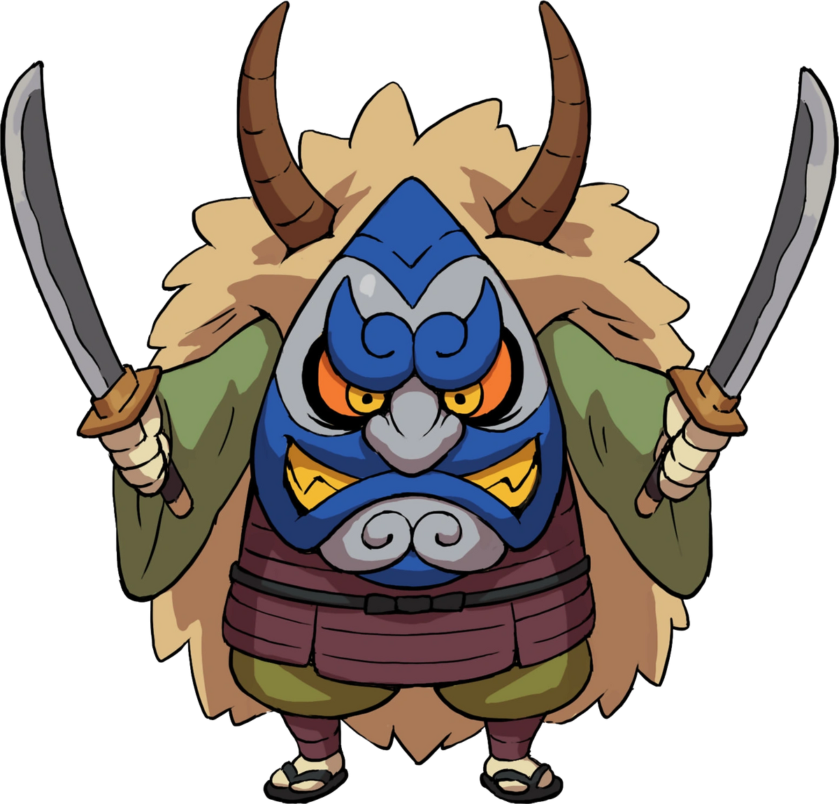 I got a sudden urge to fuse kyubi and venoct, the first one has kyubi as  the base and the second one has venoct : r/yokaiwatch