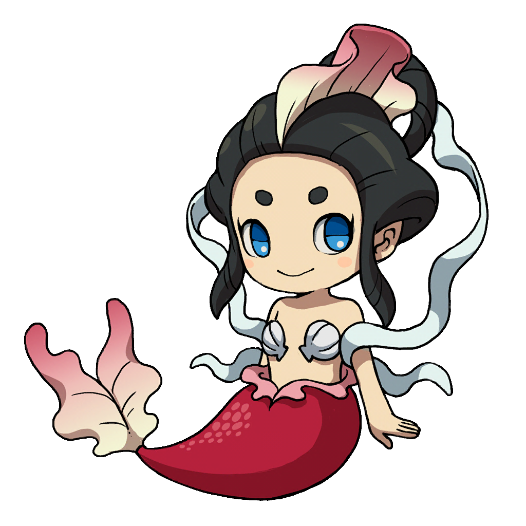 Yo-kai Watch Wiki - Yo Kai Watch Mermaidyn, HD Png Download - kindpng