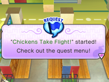 Chickens Take Flight!