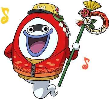 Yo-Kai Watch Medal Moments Glow In The Dark Whisper Mini Figure Hasbro