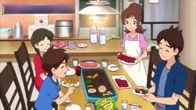 Amano Family Keisuke Natsume Keita Fumika Nate Katie