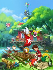 YW3NateRaftBuildingTreehouseArtwork